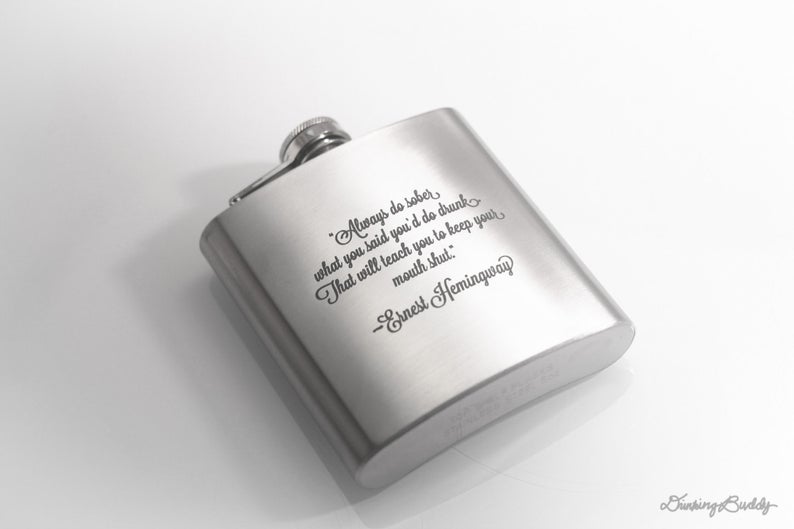 hemingway flask